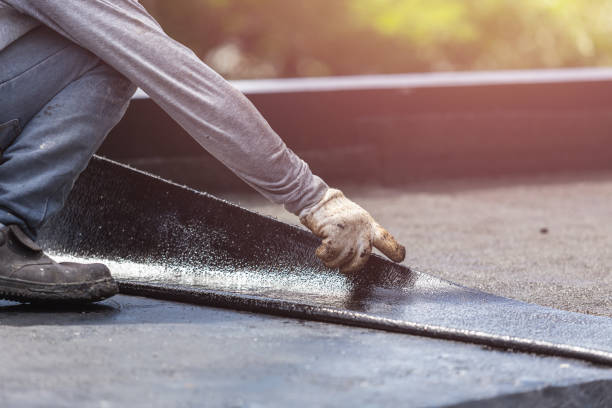 Professional Emergency Waterproofing technician working in Paoli, IN